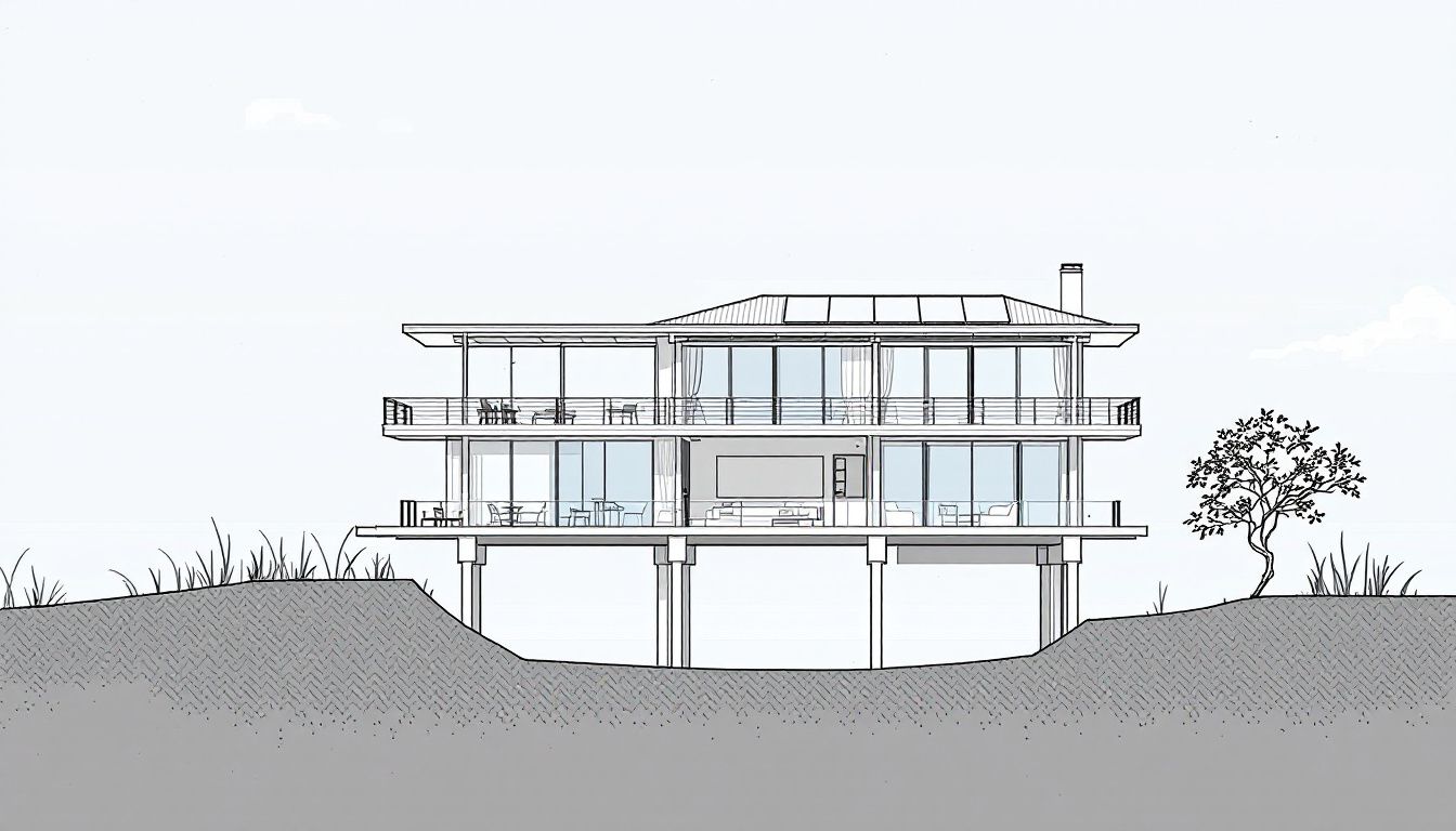 Building section concept