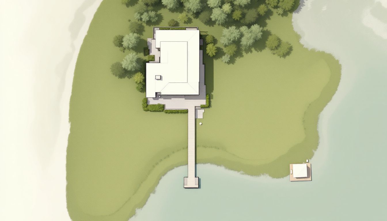 Site and dock plan concept